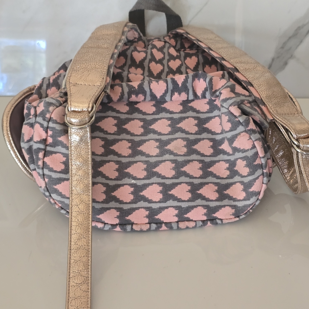 Candie's | Pink Heart Pattern Backpack - Picture 7 of 10